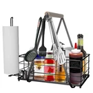 Picnic Caddy Bbq Utensil For Outdoor Grill Camping Plate Cutlery Co.... Fixed Price $38.30.