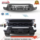 Steel Front Bumper Bull Bar Winch Plate For 2022-2026 Chevrolet Silverado 1500. Fixed Price $740.97.