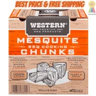 Western 500 Cu Mesquite Smoking Wood Chunk Box Cs. Fixed Price $13.55.