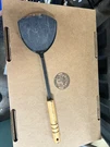 Vintage Heuck Forged Metal Spatula Turner Wood Handle Patina. Fixed Price $9.99.