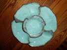 Very Nice Rare Vintage Cal Orig 146 Vegetable Trays Sea Foam Green Made Usa. Fixed Price $29.95.