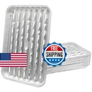 Dcyourhome Disposable Aluminum Broiler Pan For Oven, 20 Pack Tray With. Fixed Price $39.42.
