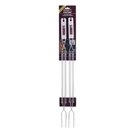 Hersheys Extension Fork Smores Hotdogs With Glow In The Dark Handle, 2 Pack. Fixed Price $20.00.