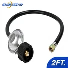 Shinestar 2FT Low Pressure Propane Regulator Hose, Grill Griddle Replacement. Fixed Price $13.86.
