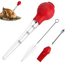 Turkey Baster With Barbecue Basting Brush, Syringe For Home Baking And.... Fixed Price $25.45.