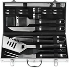 Poligo 22PCS Grill Accessories Set For Outdoor Cooking, Bbq Tools With Case. Fixed Price $45.99.