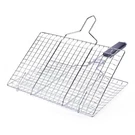 Foldable Basket,portable Stainless Steel Bbq Barbecue Grilling Basket,w.... Fixed Price $31.39.