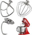 Stainless Steel Accessories 3 Piece For Kitchenaid 4.5 And Quart Tilt-h.... Fixed Price $60.34.