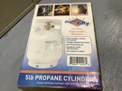 Flame King YSN5LB Lbs. White Steel Empty Lp Tank 12.8 X 8.1 Dia. In.. Fixed Price $64.95.