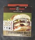 Nordic Ware 3 In 1 Stuffed Burger Press Nib. Fixed Price $14.99.