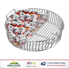 Stainless Steel Charcoal Ash Basket Fits X-large Big Green Egg Ceramic Grills.... Fixed Price $159.91.