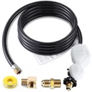 Pack 12 Ft Propane Hose With Regulator Compatible Mr. Heater F273684 B.... Fixed Price $55.03.