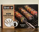 Braize Kebab Kabob Bbq Grilling Basket Set Of 4 W Removable Handle & Storage Bag. Fixed Price $54.31.
