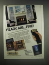 1990 Heat-n-glo Golden Flame Series Gas Fireplace Ready, Aim. Fixed Price $19.99.