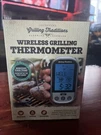 New Grilling Traditions Wireless Thermometer 100 Ft Receiver Temp Alarm. Fixed Price $15.95.