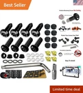 Black Anti Theft License Plate - Stainless Steel Rustproof Security Bolts Fas.... Fixed Price $24.25.