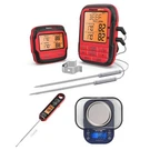 Thermopro TP828B Wireless Meat Thermometer Dual Probes 500FT Remote Smoker/grill. Fixed Price $42.99.