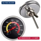 2 Pcs Bbq Grill Temperature Gauge, Charcoal Pit Smoker Thermometer. Fixed Price $15.34.
