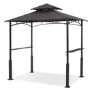 Grill Gazebo 8X5 Outdoor Bbq Shelter Led Light Dark Gray Abccanopy Patio. Fixed Price $259.99.