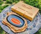 Weldan Cast Iron Wadagen Bull-shaped Steak Skillet Serving Platter Plate Set Nos. Fixed Price $49.95.