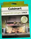 New Cuisinart Magnetic Grill Lights *2-PACK* 360 Adjustable Gooseneck Sealed. Fixed Price $14.99.