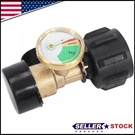 Propane Tank Gauge Brass Adapter W/gas Pressure Level Meter Indicator For Bbq. Fixed Price $9.96.