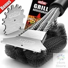 Grill Brush Scraper 18 Inch Universal Fit Bbq Accessories Wire Bristle. Fixed Price $22.29.