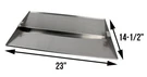 Mhp Holland Gas Grill 18 Gauge Aluminum Grease Drip Pan 23 X 14-1/2. Fixed Price $170.10.