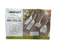 Cuisinart 5 Piece Stainless Steel Bbq Tool Set Griddle Or Grill. Fixed Price $34.99.