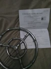 Skyflame 12-INCH Round Stainless Steel Fire Pit Jet Burner Ring. Fixed Price $40.00.
