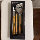 Green Bay Packers Spirit Series 3-PIECE Bbq Grill Set New In Box. Fixed Price $29.99.