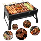 Folding Bbq Grill Charcoal Barbecue Tool Outdoor Stainless Steel Kebab. Fixed Price $22.79.