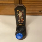 Crazy Mountain Santa Wood Candle Holder Shelf Sitter Country Primitive 6.5. Fixed Price $14.00.