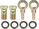 Absopro M14X1.5 Banjo Bolt With 8MM Hose Barb For Brake Line Fittings. Fixed Price $13.18.