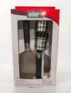 New Weber Stainless Grilling Set Smashed Burger Press Spatula Spice Shakers. Fixed Price $34.88.