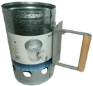 Master Forge Canister Charcoal Starter Holds Up To 4LBS Of Briquettes. Fixed Price $26.99.