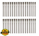 72PC 1/2" Horsehair Bristle Acid Brushes. Fixed Price $16.99.