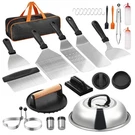 Vevor 28PCS Griddle Accessories Kit Flat Top Grill Spatula Bbq Tools Stainless. Fixed Price $79.99.