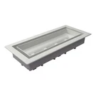 Fittes Framed Floor Vent 4X10 Easy Diy Warm Grey Minimalist Hvac Cover Pack. Fixed Price $52.30.