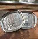 Linkfair Stainless Steel Bbq Grill Vegetable Meat Baskets / Trays Set 14 X11. Fixed Price $15.00.