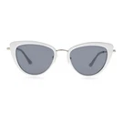 Retro Big Frame Cat Eye Polarized Sunglasses Women With Spring Hinge(white). Fixed Price $34.95.