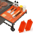 Octaplay Griddle Accessories For Blackstone Silicone Mat Orange. Fixed Price $33.66.