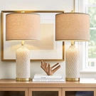 G-safava 24.25 Table Lamps Set Of Modern Ceramic For Living Room. Fixed Price $111.76.
