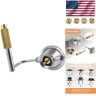 Certified Coleman Grill Propane Adapter - Superior Brass & Stainless Steel. Fixed Price $31.99.