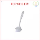 Quickie Dish Brush, Long Handle, White, Scrub For Cleaning, Pots/pans. Fixed Price $10.62.