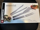 Swissmar Stainless Steel 3PC Grill Set - New Box!. Fixed Price $25.00.