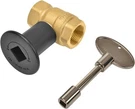 Skyflame 3/4 Straight Gas Key Valve Kit For Fire Inch, Flat Black. Fixed Price $41.99.