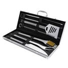 Stainless Steel Bbq Grill Tool Set With Storage Case. Fixed Price $23.19.