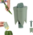 2PCS Pepper Corer, 4.45X2.2X2.2IN/11.3X5.6X5.6CM Abs Material Deseeder. Fixed Price $8.23.