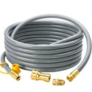 25 Feet 1/2 Inch Id Natural Gas Grill Hose With Quick Connect Fittings, Natur.... Fixed Price $77.21.
